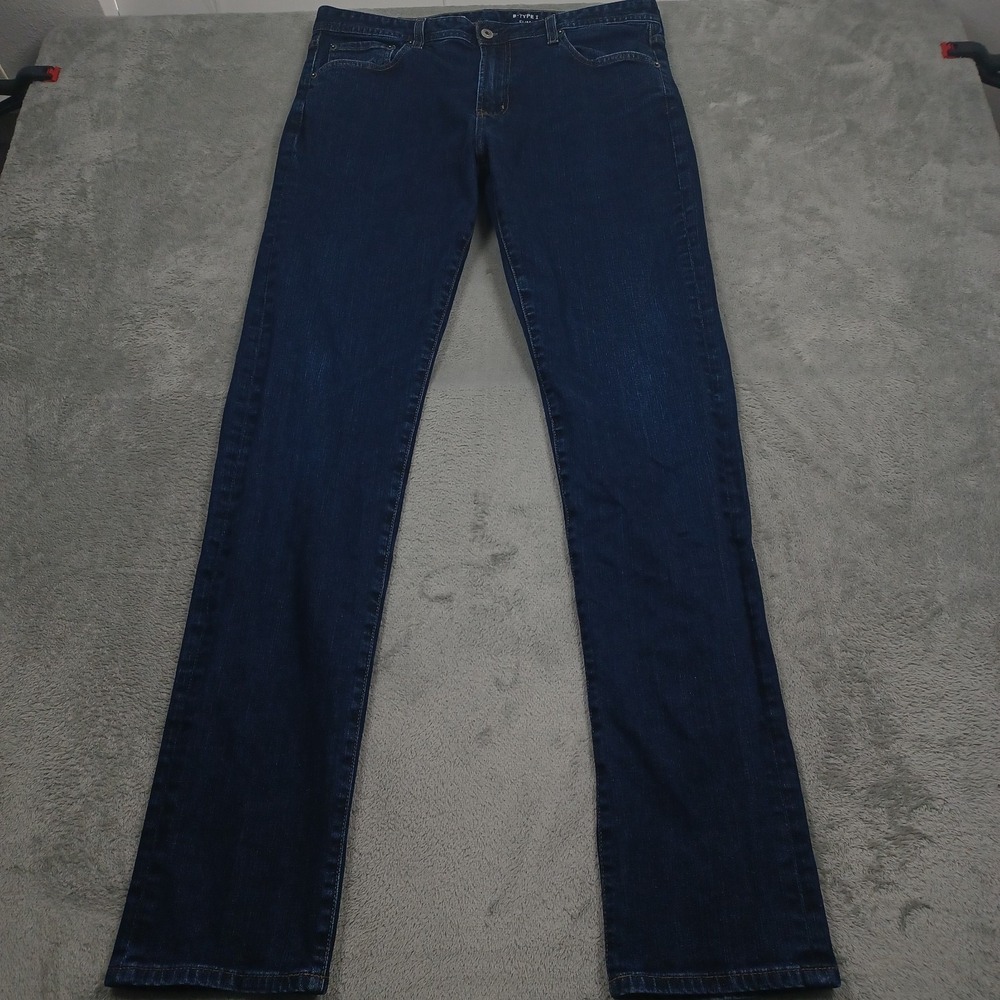 Big Star Jeans Mens 36x36 Blue Denim B Type I SLim Fit Western Casual